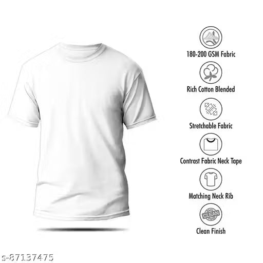 Trendy Half Sleeve I Love You 3 Tshirt for Men
