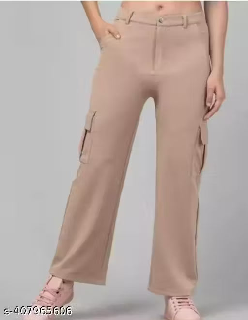 Trendy Women Fancy Cargo Pant