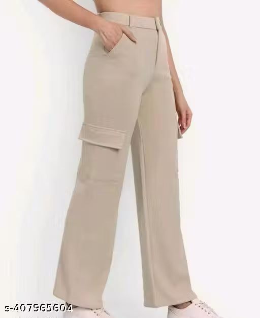 Trendy Women Fancy Cargo Pant