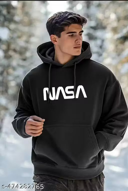 MEN'S NASA HOODIE BLACK