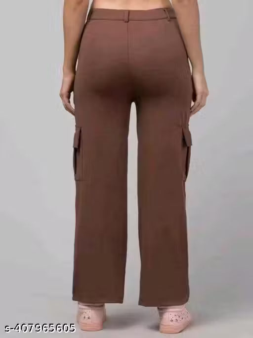 Trendy Women Fancy Cargo Pant