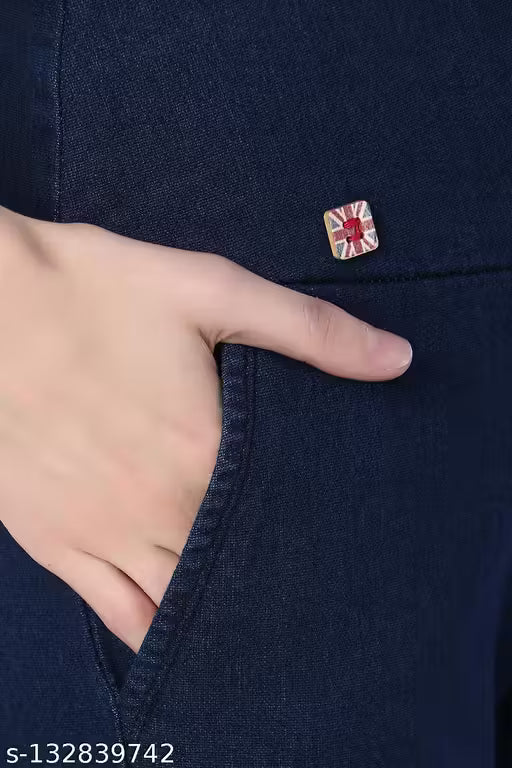 SKINNY DENIM POCKET JEANS
