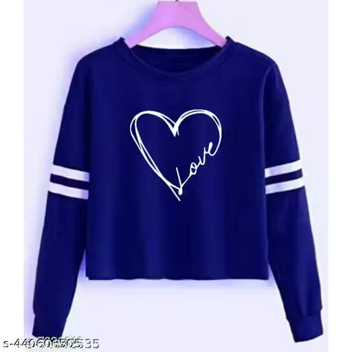 Women's Trendy Long Sleeve Maroon Printed Crop Top T-Shirt – Solid Cotton Blend Top for Girls | Women's Crop Top | Maroon Top | Long Sleeve Crop Top | Cotton Blend Crop Top | Casual Crop Top | Women's Fashion Top | Printed Crop Top | Women's T-Shirt