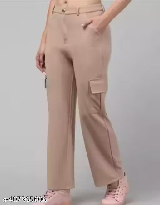 Trendy Women Fancy Cargo Pant