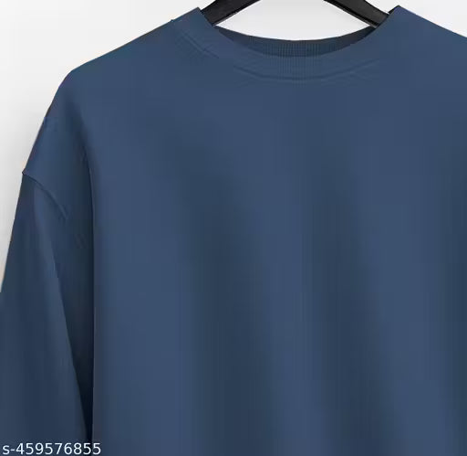 Full sleeve round neck printed fleece sweatshirt