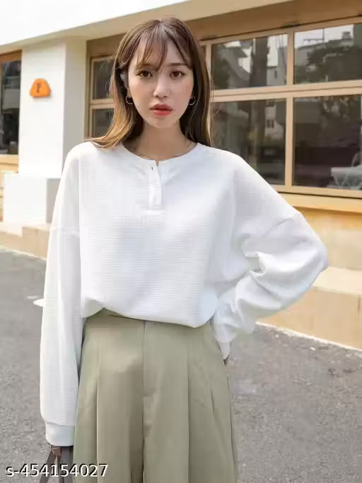 Spring New Korean Chic Simple Round Neck Base Shirt Loose and Lazy Inner with Long Sleeve T-Shirt Top Women